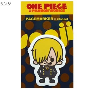 【クリックで詳細表示】ワンピース×パンソン《新世界篇》ページマーカー(しおり)☆アニメキャラクターグッズ(文房具)通販☆/【サンジ】： おもちゃ