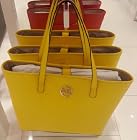 Michael Kors Jet Set MD Travel Tote Saffiano Citrus Yellow