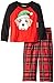 Komar Kids Boys' Plaid Santa Bmj 2 Piece Set