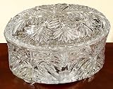 Jewelry : 5' Long Portico Oval Crystal Music Jewelry Box
