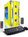 PC Hardware : CybertronPC X-Cruiser V2 3600+, Yellow, AMD Athlon 64 X2 3600+ Dual Core (2.00GHz), 2GB DDR2 667MHz Memory, 160GB SATA2 HDD, 20X Dual Layer DVD±RW, NVIDIA 7300GS 256MB Video Graphics Card, 400 Watt Power Supply, MS Windows Vista Home Basic, 1 Year Parts & Labor Warranty