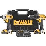DeWalt DCK280C2 20-Volt Max Li-Ion 1.5 Ah Compact Drill and Impact Driver Combo Kit (Tools & Home Improvement)
