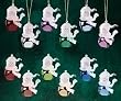 Pack of 24 Jingle Buddies Monthly Snowman Christmas Ornaments 2.25"