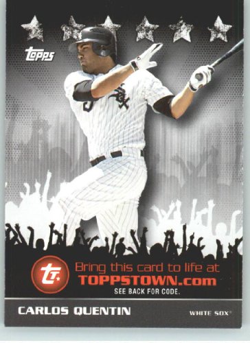 2009 Topps Topps Town #TTT19 Carlos Quentin - Chicago White Sox (Baseball Cards)