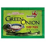 Snak King Dip Mix, Green Onion, 0.50-Ounces units (Pack of 24)
