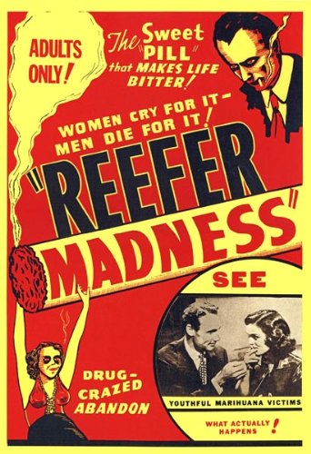 REEFER MADNESS POSTER Marijuana RARE HOT VINTAGE 24X36