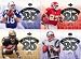 2006 Upper Deck Football Fantasy Top 25 25 Card Complete Mint Insert Set Loaded with Stars Including Tom Brady, Peyton Manning, Reggie Bush, Eli Manning, Cadillac Williams, Randy Moss, Larry Johnson and Others!