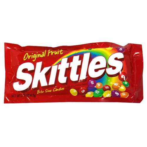 Skittles Bite Sized Candies, Original Fruit, 2.17-Ounce Packages (Pack of 36) by Skittles