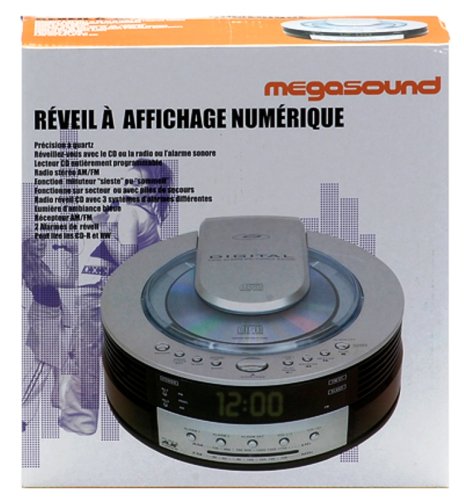 Logitoys - 69396 - Radio Reveil Cd - Rond