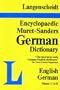 Langenscheidt Muret-Sanders Encyclopedic Dictionary English/German A-M (Muret-Sanders Encyclopedic German Dictionary)