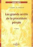 Revue Editions Dalloz - Sirey  / Les grands arrets de procedure pénale tome 2 - 3e ed