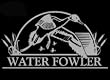 Water Fowler Upstream Images Silver Vinyl Wildlife Car Truck Window Decal Sticker