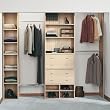 Sauder Closets Modular Furniture System - Maple