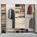 Sauder Closets Modular Furniture System - Maple
