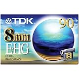 TDK 8mm P6-120 EHG Extra High Grade Tape