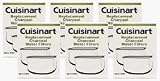 Cuisinart DCC-RWF-6PK Charcoal Water Filters, 2 Year Supply, Includes 6 DCC-RWF packages.