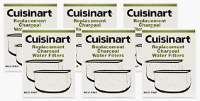 Childrens Toyshop  Kitchen & Housewares : Cuisinart DCC-RWF-6PK Charcoal Water Filters, 2 Year Supply, Includes 6 DCC-RWF packages.