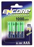 Encore En0032a 4 X Aaa 1000mah Batteries