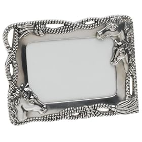 Arthur Court Horse 4-by-6-Inch Photo Frame