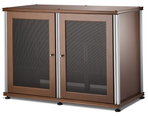 Salamander Synergy 323 Four-Shelved A/V Cabinet (Cherry/Silver) On Sale