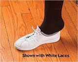 Shoe Laces Elastic -White 24 (Bag of 3 Pair)