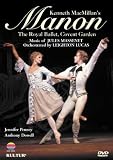 DVD : Massenet - Manon /  Penney, Dowell, Wall, Royal Ballet, Covent Garden
