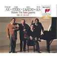 Brahms Piano Quartets Opp 25