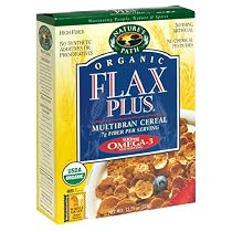 Nature's Path Organic Flax Plus Multibran Cereal, 13.25-Ounce Boxes (Pack of 6)