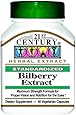 21st Century Bilberry Extract Veg-Capsules, 60-Count