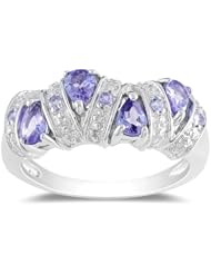 Sterling Silver Tanzanite Ring