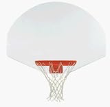 Front Mount Fan Steel Basketball Backboard with Orange Target from Spalding