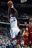 Cleveland Cavaliers v New Orleans Hornets: Emeka Okafor Photographic Poster Print by Layne Murdoch, 8x12