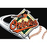 Baltimore Orioles MLB 20" X 30" Acrylic Tufted Area Rug