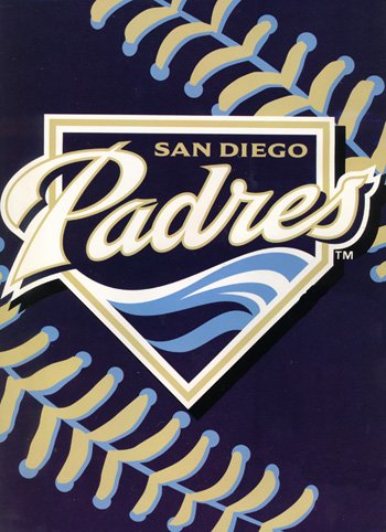 San Diego Padres Blanket - Big Stitches Series