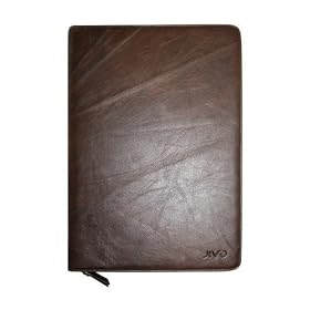 Jivo Executive Leather Zipper Case for Macbook Air 13inch - Brown