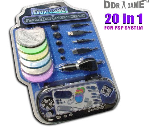 PSP 20 in 1 Super Bundle Accessories Kit