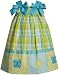Bonnie Jean Girls 2-6x Seersucker Dress,Turq,6