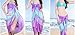 Women Sexy Chiffon Swimsuit Bikini Cover Up Summer Dress Beach Scarf Shawl Wrap Sarong