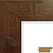 Craig Frames FM74DKW 5 by 7-Inch Picture Frame, Smooth Finish, 2-Inch Wide, Dark Brown