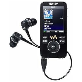 Sony Walkman NWZ-S738FB 8GB MP4 Video Player FM Tuner with Noise-Cancelling Headphones - Black