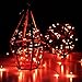 LED SopoTek 7ft 20 LEDS Red Starry Lights Fairy Lights silver LED Lights Strings AA Battery Powered Ultra Thin String Wire(20 Leds Red Battery not included)