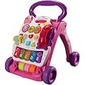 VTech - Baby 80-061774 - Trotteur parlant - 2 en 1 - rose - Langue : allemand (Import Allemagne)