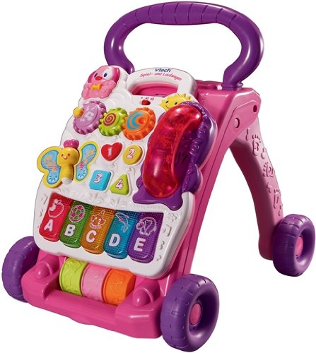 VTech Baby 80-061774 - Spiel und Laufwagen pink Preisvergleich