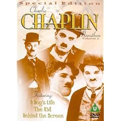 Charlie Chaplin Marathon - Vol. 2 - A Dog's Life / The Kid / Behind The Screen [DVD] [1918]