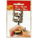 Click here to buy Beer and Soda Pop Bottle Opener Stainless Steel Ring 2 Pack by Beer Bottle Opener Ring.
