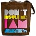 Canvas Tote Bag Brown  Don T Insult Me, I Am Australian Cattle Dog!  Dog