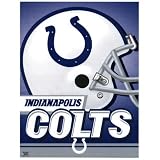 Indianapolis Colts - Helmet 27X37 Vertical Flag NFL Pro Football