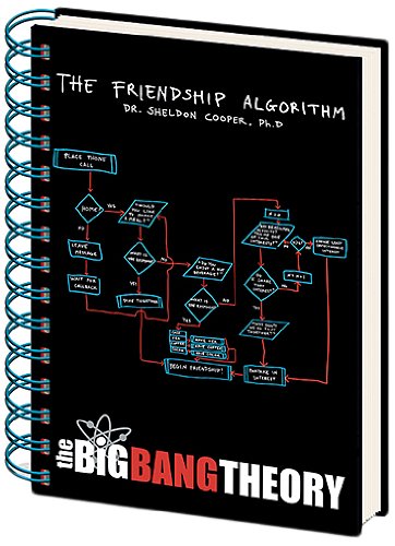 The Big Bang Theory A5 Friendship Algorithm Notebook