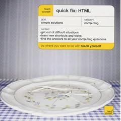 Teach Yourself Quick Fix HTML (Teach Yourself Quick Fix Computing)