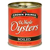 Review Crown Prince N/A / Crown Prince Whole Boiled Oysters, 8-Ounce Cans (Pack of 12)